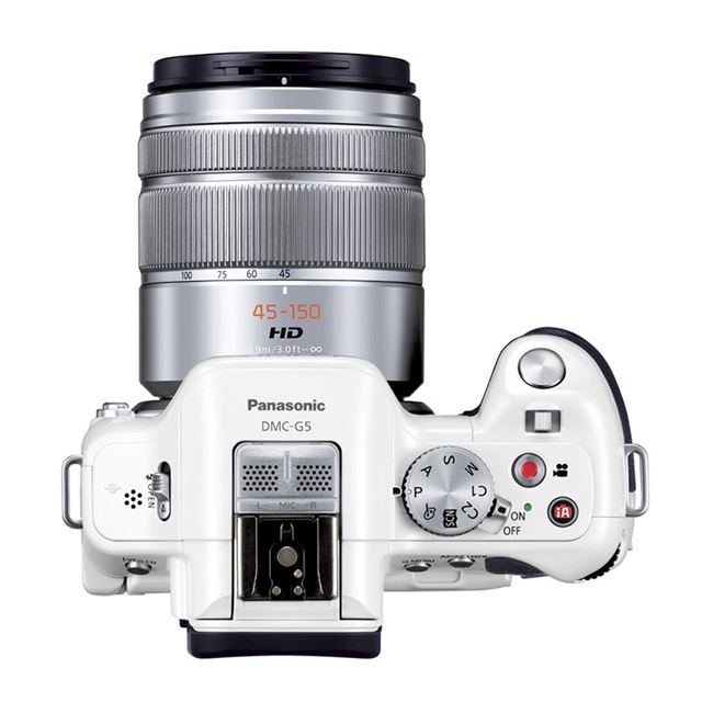 Panasonic DMC-G5 一眼レフカメラ　ホワイト