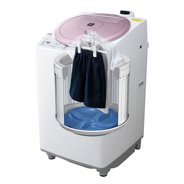 シャープ、節水を強化したプラズマクラスター洗濯機 - 価格.com