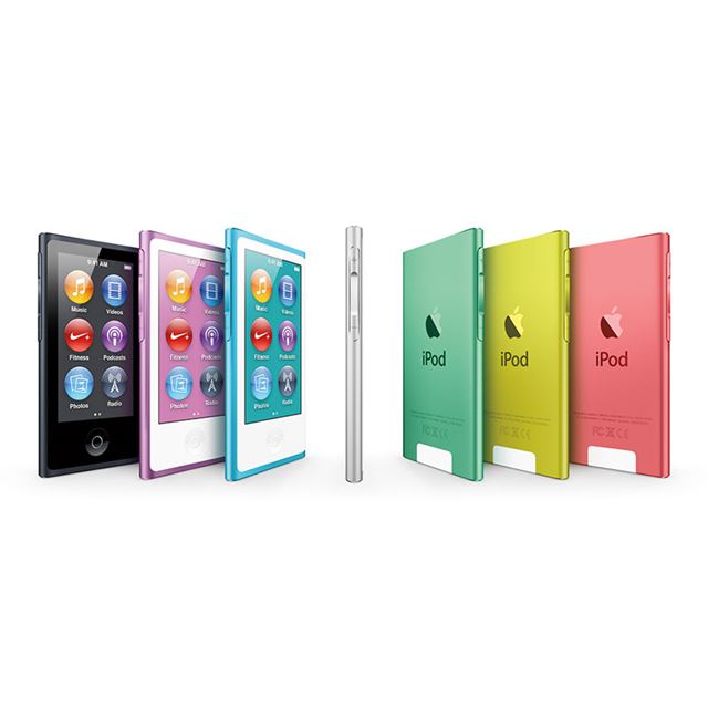 アップル、厚さ5mmで2.5型液晶を搭載した第7世代「iPod nano」 - 価格.com