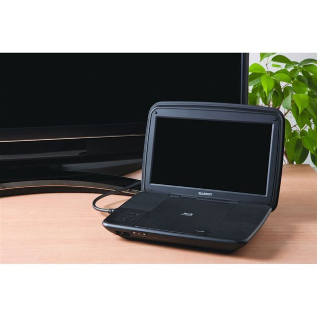 BLUEDOT BBDP-1000K ポータブル Blu-rayプレイヤー 美品 BLUEDOT、10型