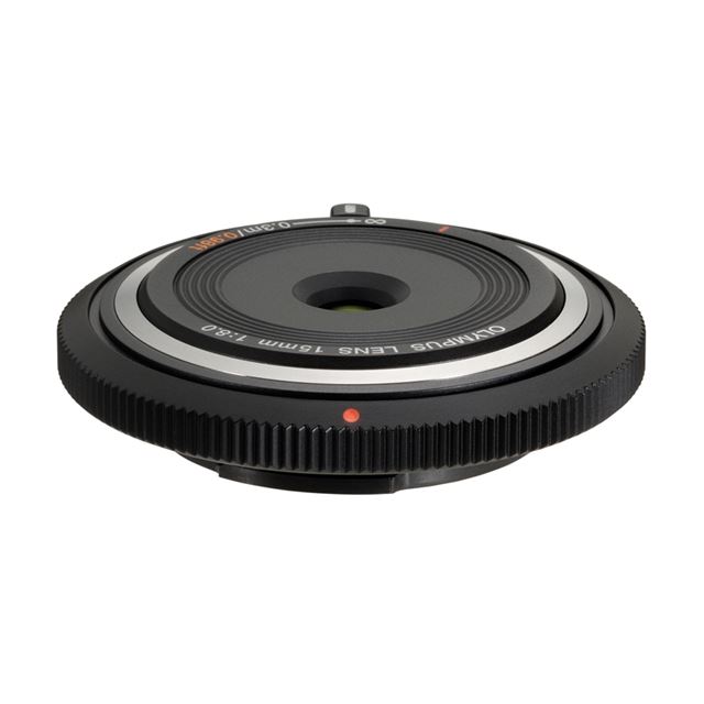 オリンパス、厚さ9mm・重さ22gの薄型単焦点レンズ「BCL-1580」 - 価格.com