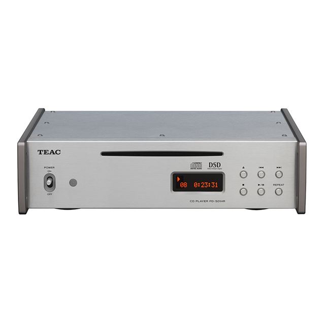 TEAC Reference 501 CDプレーヤー DSD/PCMディスク再生/ハイレゾ音源対応 シルバー PD-501HR-S 