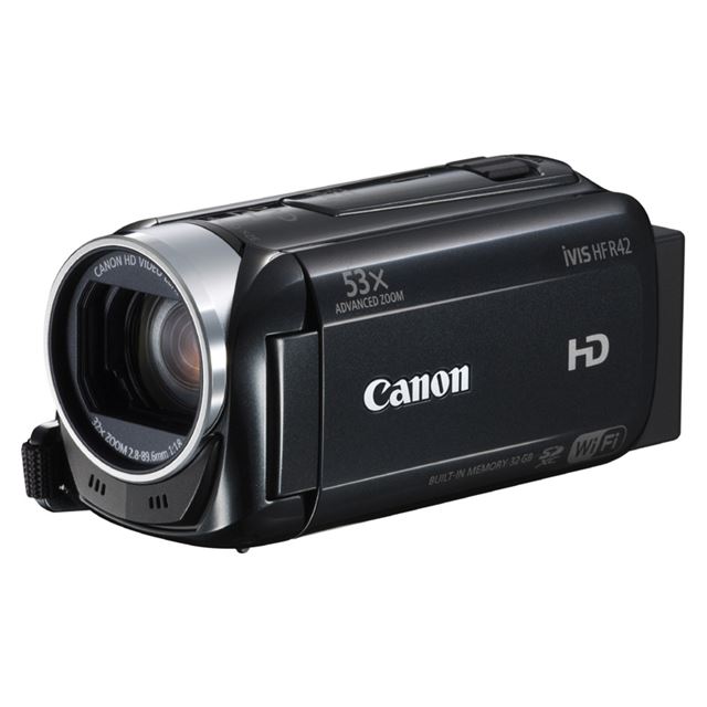 キヤノン、ベビーモード搭載ビデオカメラ「iVIS HF R42」 - 価格.com