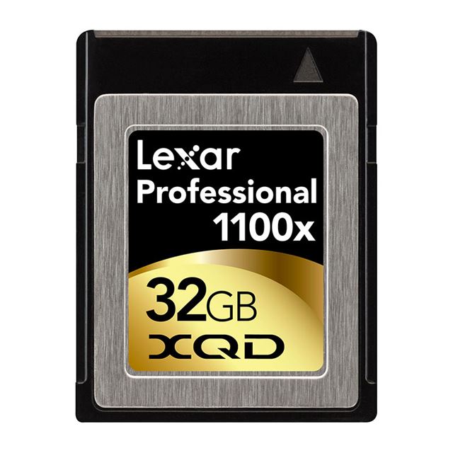 プロフェッショナル1100倍速XQDカード 32GB