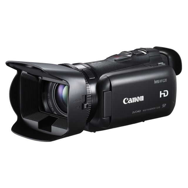 キヤノン、ハイエンド向けビデオカメラ「iVIS HF G20」を2/15に発売 