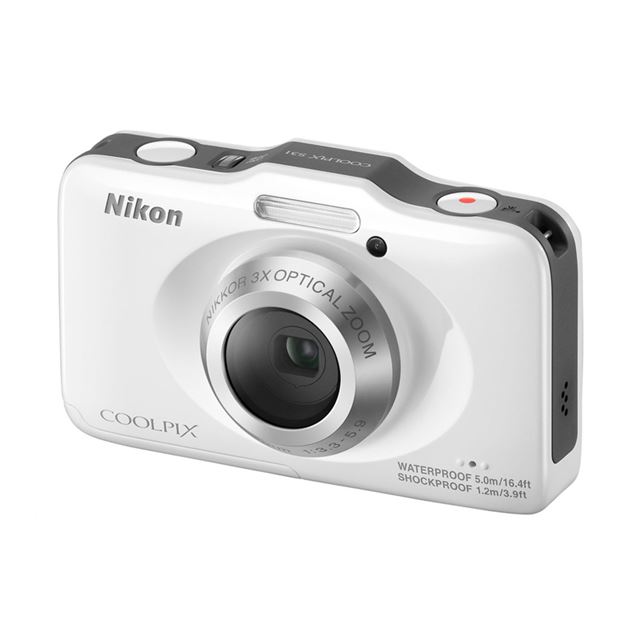 激安特売【送料無料・レモンイエロー】Nikon　COOLPIX　防水カメラ S31 デジタルカメラ