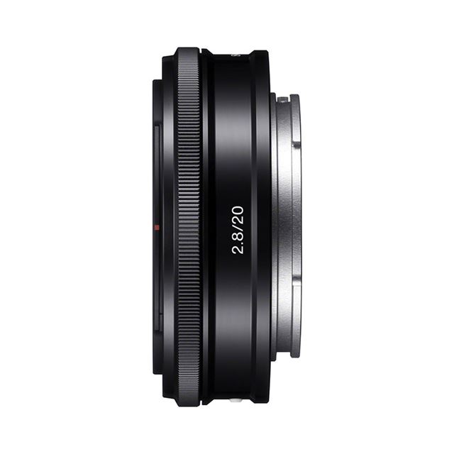 レンズ(単焦点)SONY E 20mm F2.8 SEL20F28 パンケーキレンズ - レンズ 