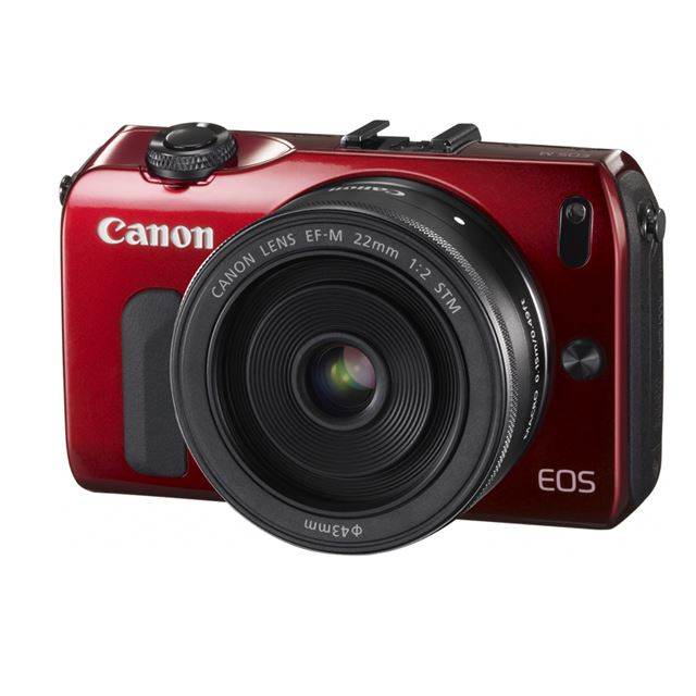 高画質で本格的な撮影が可能Canon EOS M レッド 赤色