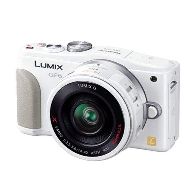 Panasonic LUMIX GF6 ホワイト Wi-Fi内蔵＆自撮り-