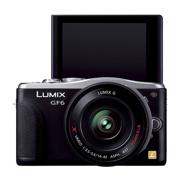 ショッピング取扱店 Panasonic LUMIX GF6 ホワイト Wi-Fi内蔵＆自撮り