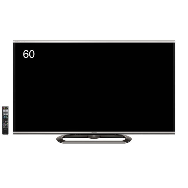 60インチ 液晶テレビAQUOS[アクオス] クアトロン【3D対応】 - テレビ