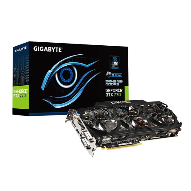 GIGABYTE、3連ファンを搭載したOC仕様「GeForce GTX 770」 - 価格.com