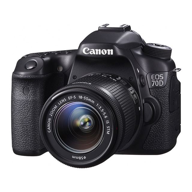 Canon 一眼レフカメラ EOS 70D + EF-S 18-55 STM