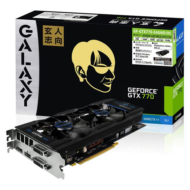 玄人志向、OC仕様「GeForce GTX 700」シリーズ4機種 - 価格.com