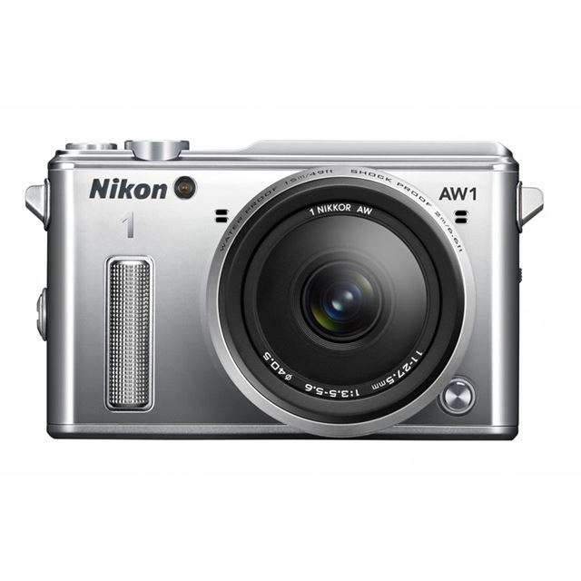 ニコン Nikon 1 AW1 防水ズームレンズキット シルバー ミラーレス一眼