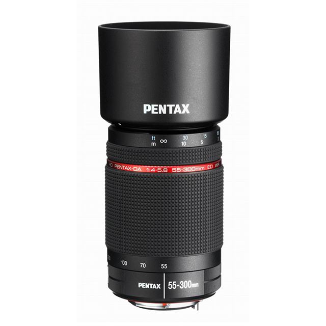 リコー、防滴対応の高倍率レンズ「HD PENTAX-DA 55-300mmF4-5.8ED WR
