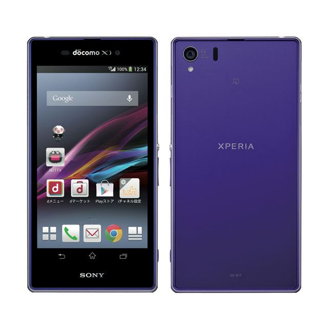 ソニー、ドコモの2013年冬モデルとして「Xperia Z1 SO-01F」を発表 