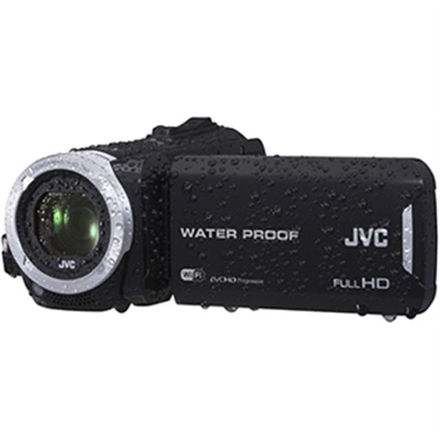 JVC、大容量バッテリー内蔵の全天候型ビデオカメラ「Everio GZ‐RX130