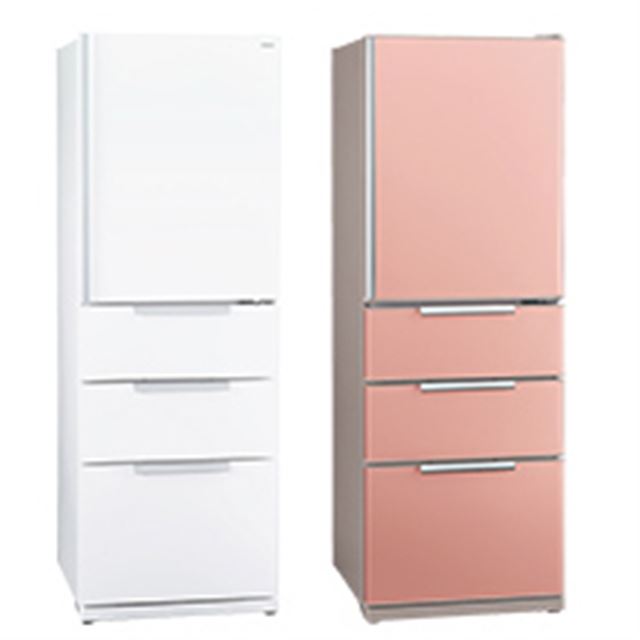 AQUA、「まん中2段フリーザー」を採用した355Lの4ドア冷蔵庫 - 価格.com
