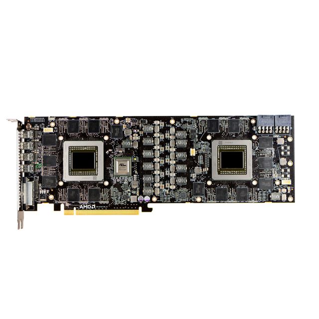 AMD、ハイブリッド冷却機構を採用したデュアルGPU「Radeon R9 295X2