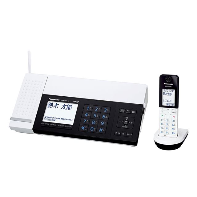 PanasonicおたっくすKX-PD101-W スマホ連動FAX - 電話、ＦＡＸ