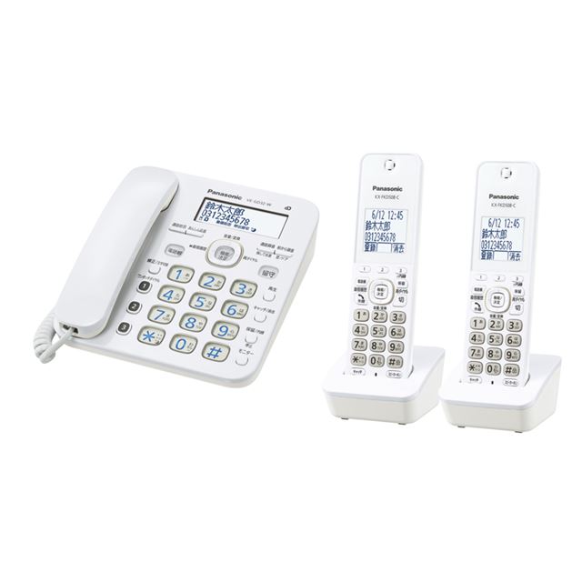 パナソニック、漢字表示対応2.8型液晶を搭載した電話機 - 価格.com