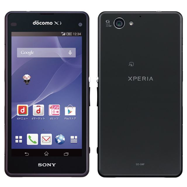 ソニーモバイル 70万画素カメラの4 3型スマホ Xperia So 04f 価格 Com