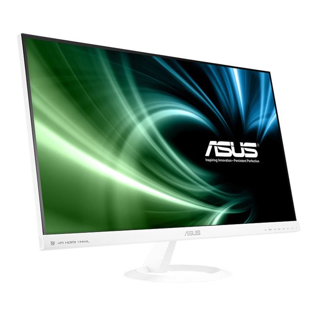 ASUS、フレームレスデザイン液晶「VXシリーズ」に新色ホワイト - 価格.com