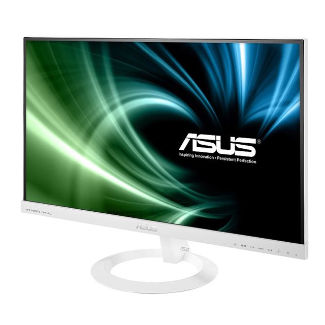 ASUS、フレームレスデザイン液晶「VXシリーズ」に新色ホワイト - 価格.com