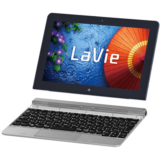 NEC、着脱式キーボード付きの10.1型タブレット「LaVie Tab W