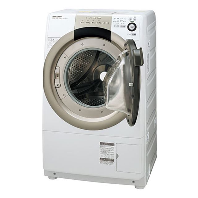 シャープ、マンションサイズの7kgドラム式洗濯機「ES-S70」 - 価格.com
