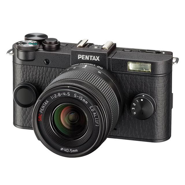 リコー、質感を高めたクラシカルな小型一眼カメラ「PENTAX Q-S1