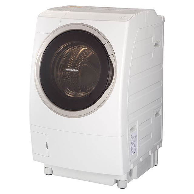 ドラム式洗濯機　東芝　タッチパネル式　ホワイトデザイン　マジックドラム