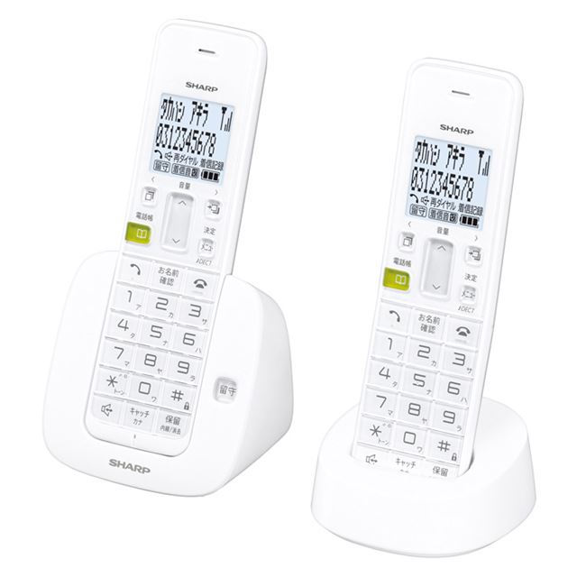 シャープ、迷惑電話対策機能を搭載したコードレス電話機2機種 - 価格.com