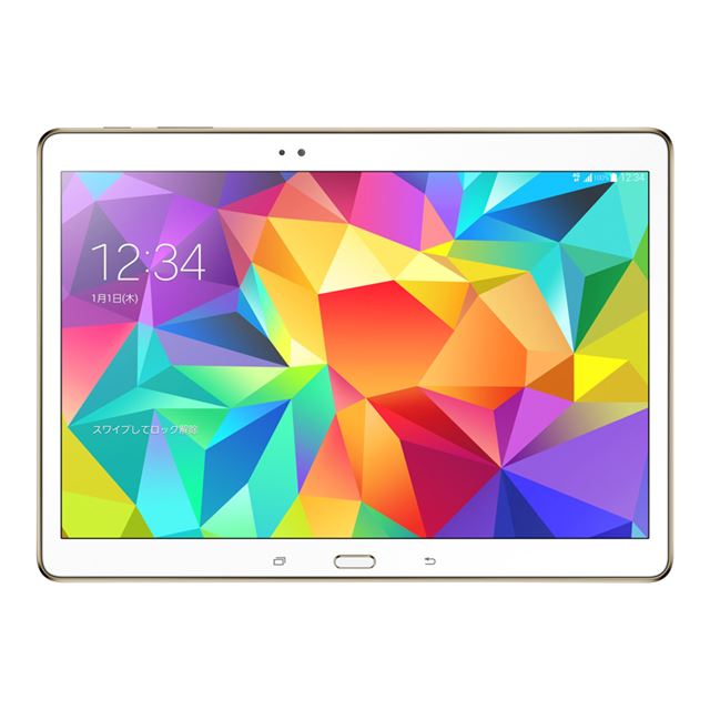 au、厚さ6.6mmで重量467gの10.5型タブレット「GALAXY Tab S