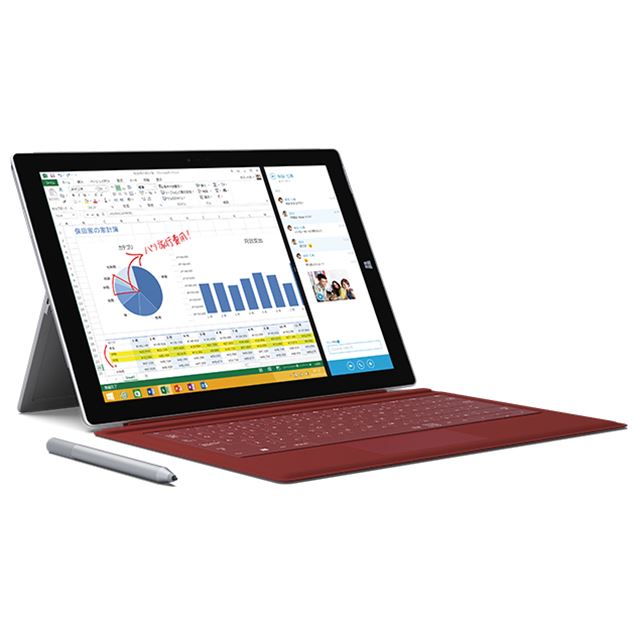 マイクロソフト、「Surface Pro タイプ カバー」のレッドモデルを一般