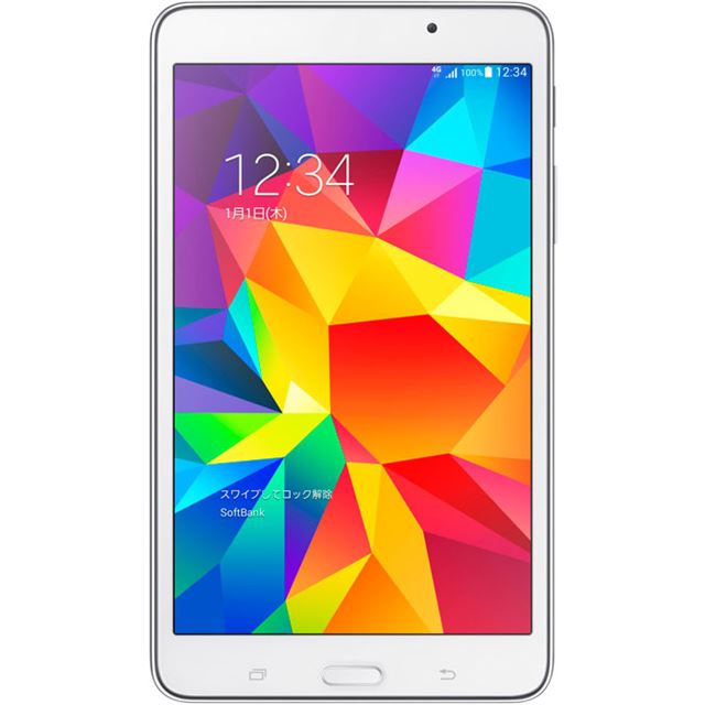 ソフトバンク、重量278gの7型Androidタブレット「GALAXY Tab4」 - 価格.com