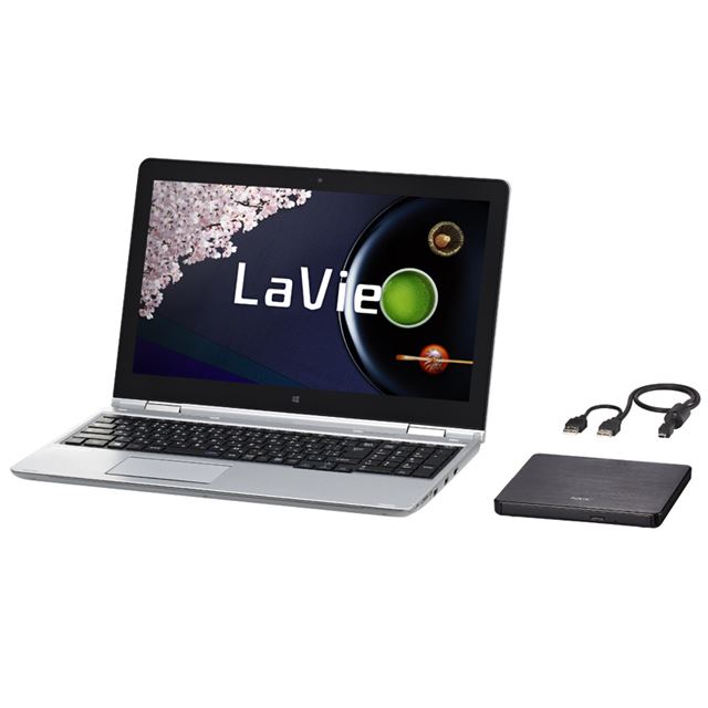 NEC、タブレットにもなる15.6型マルチモード対応「LaVie Hybrid ...
