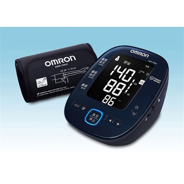 オムロン、BluetoothとNFCに対応した上腕式血圧計 - 価格.com