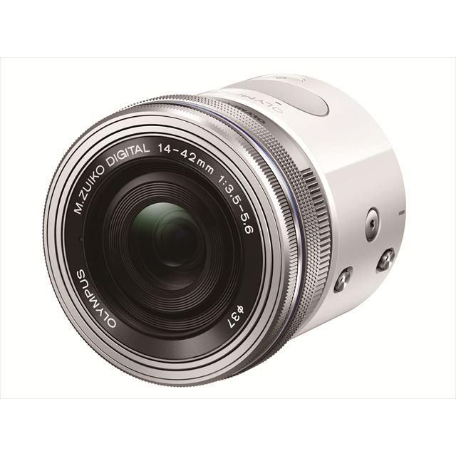 オリンパス、スマホと連携するレンズ型カメラ「OLYMPUS AIR A01