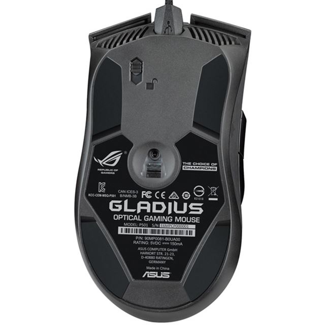 Asus レポートレート00hz対応のゲーマー向けマウス Rog Gladius 価格 Com