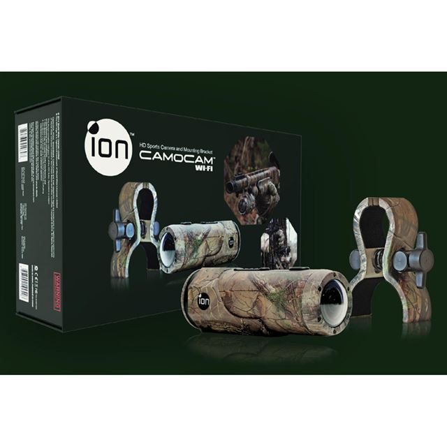 アイオン、迷彩カラーのウェアラブルカメラ「iON CAMOCAM WiFi」