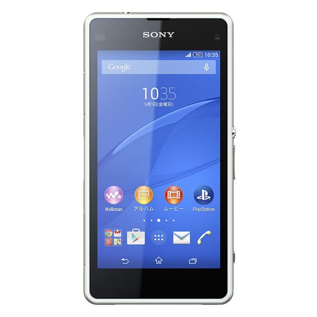 ソニーモバイル、5万円台のMVNO向けスマホ「Xperia J1 Compact