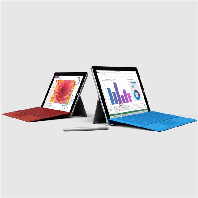 マイクロソフト、重量622gの10.8型タブレット「Surface 3」を発表