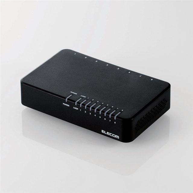 エレコム 軽量 小型の100base Tx対応スイッチングハブ 価格 Com