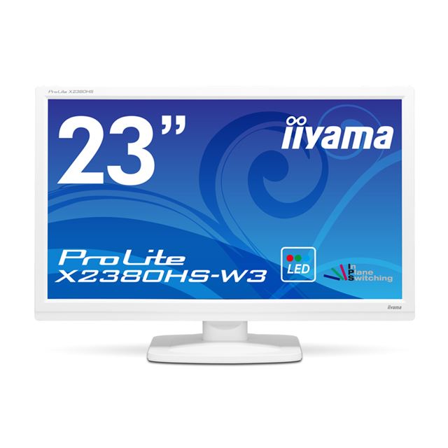 iiyama、IPSパネル採用の23型フルHD液晶ピュアホワイトモデル - 価格.com