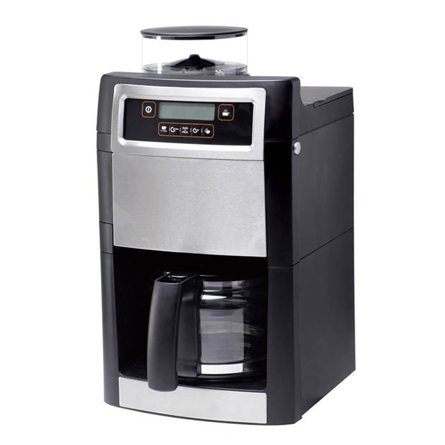 イーバランス、豆から挽ける全自動コーヒーメーカー「EB-RM500MA