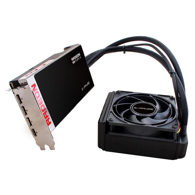 SAPPHIRE、水冷化のハイエンドGPU「Radeon R9 Fury X」搭載ビデオ 