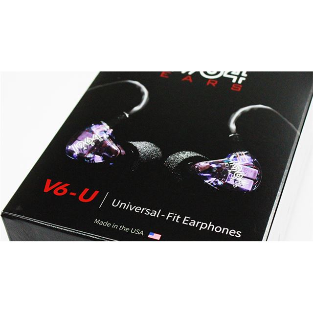 1964 EARS、BAドライバー6基搭載のイヤホン「1964-V6 Universal