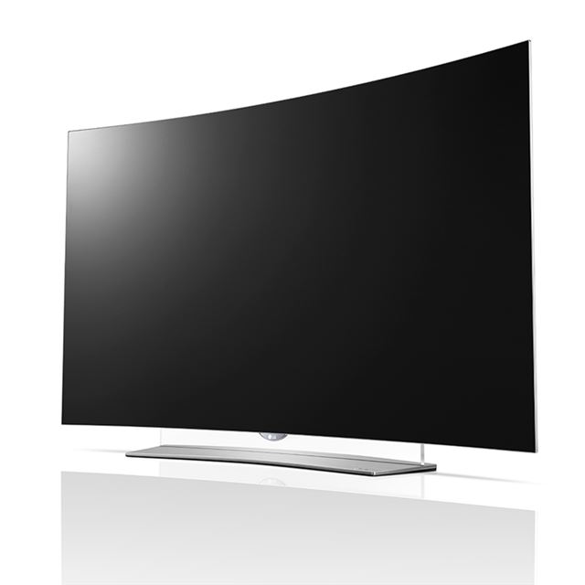 買付期間LG 65v型 4K 有機EL大型液晶テレビ 曲面ディスプレイ■65EG9600-JA 中古 液晶
